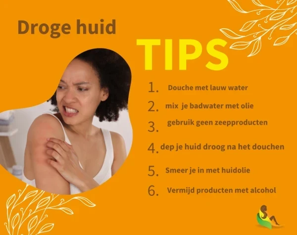 Mijn huid is gortdroog!